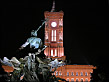 Rotes Rathaus bei Nacht - Berlin (Berlin)