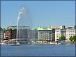 Fontäne auf der Binnenalster - Hamburg (Hamburg)